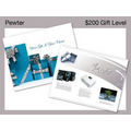 $200 Gift of Choice Pewter Level Gift Booklet